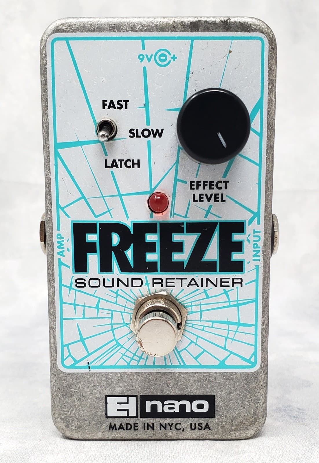 Electro-Harmonix Freeze Nano Sound Retainer Sustain Pedal For Electric Guitar