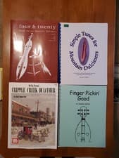 Mountain Dulcimer Music Sheet Music Songbooks Lot Of 4