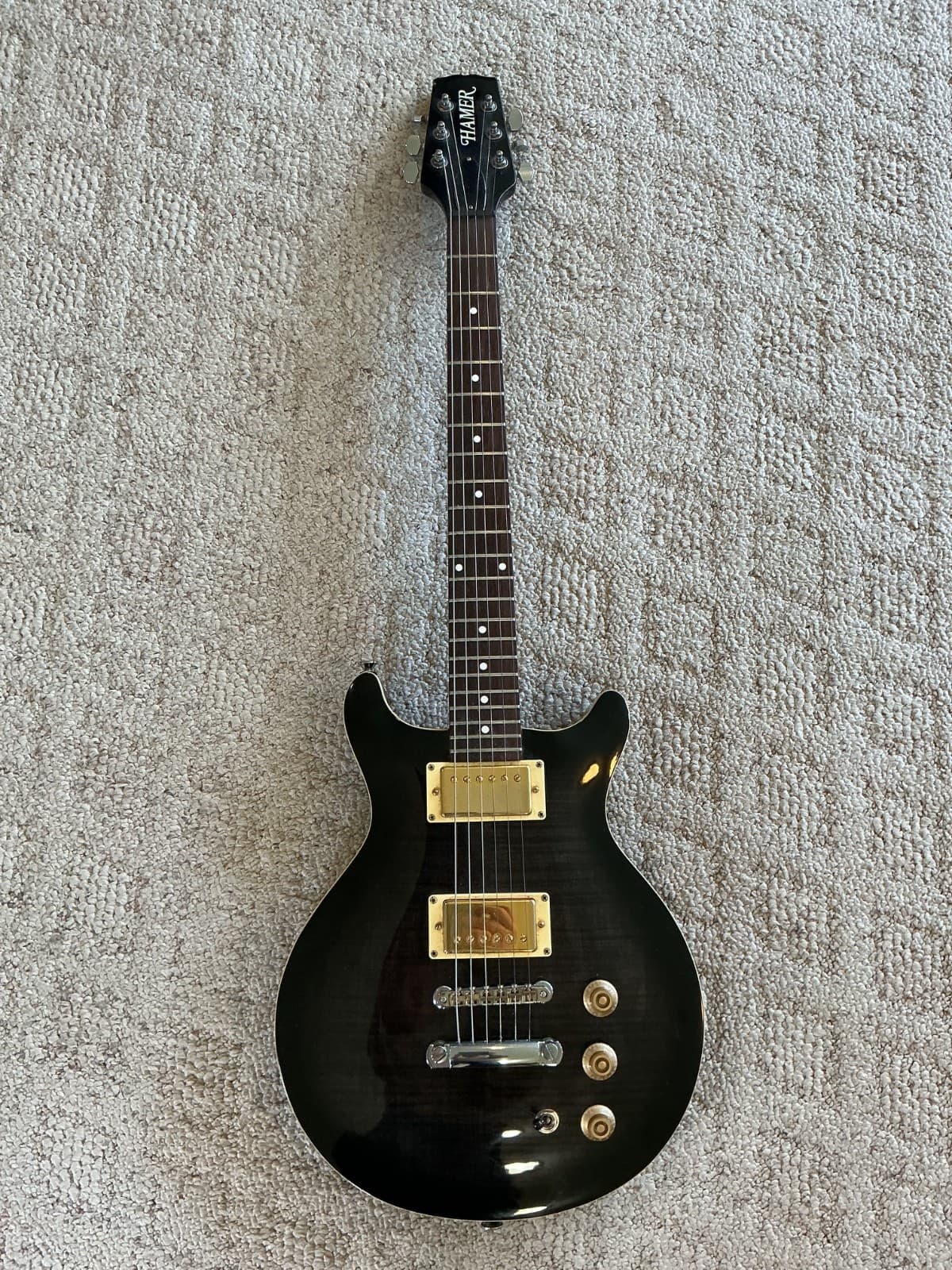 HAMER STUDIO GUITAR - PEARLY GATES W/GIGBAG