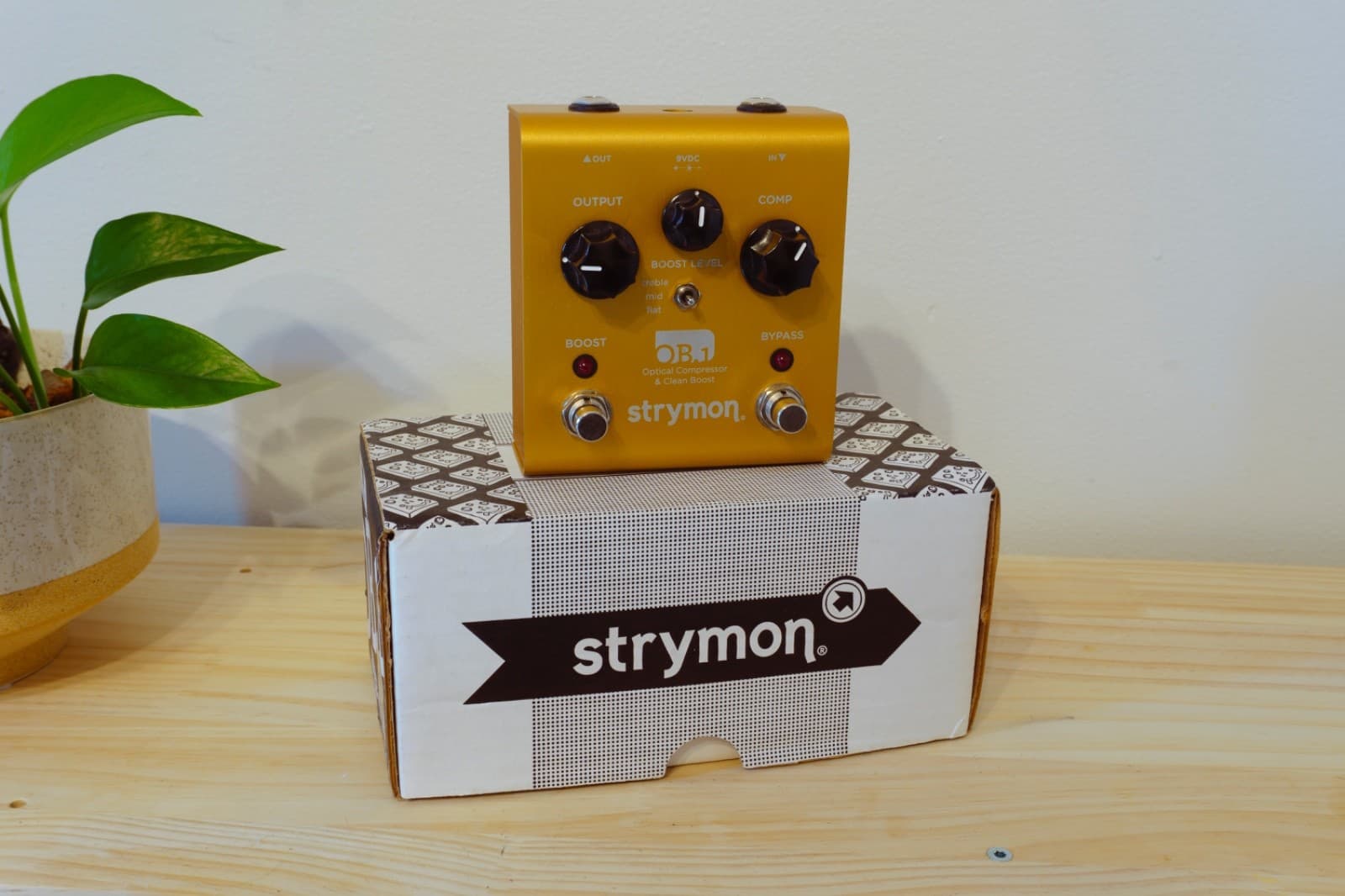 Strymon OB.1 Compressor & Clean Boost Guitar Effect Pedal