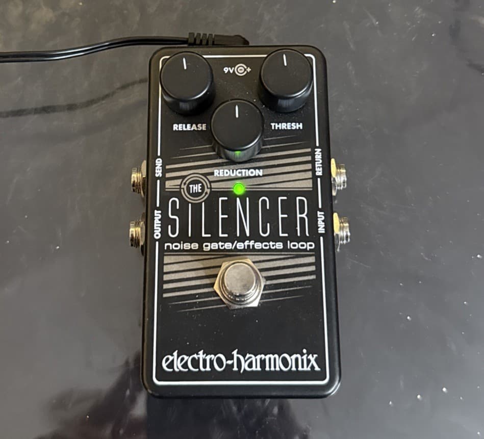 Used Electro-Harmonix EHX Silencer Noise Gate / Effects Loop Guitar Pedal