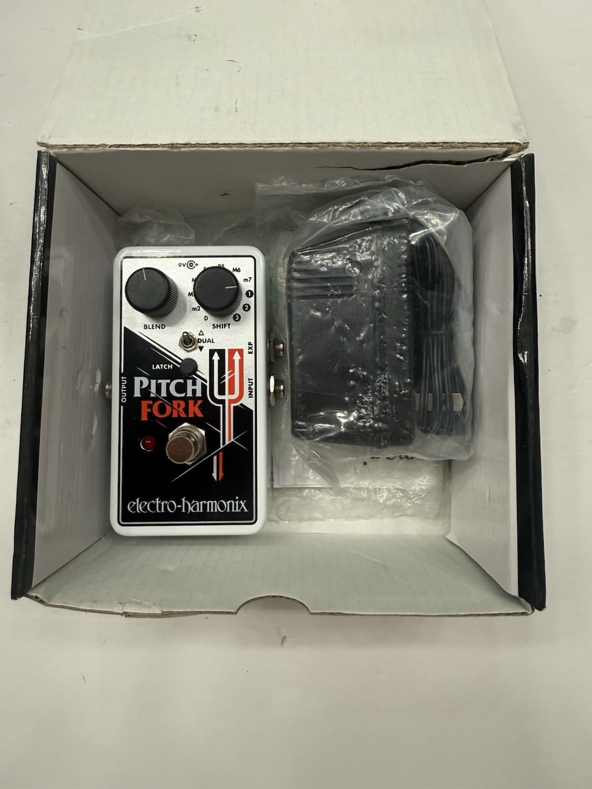 Electro Harmonix Pitch Fork Polyphonic Pitch Shifter EHX Guitar Effect Pedal