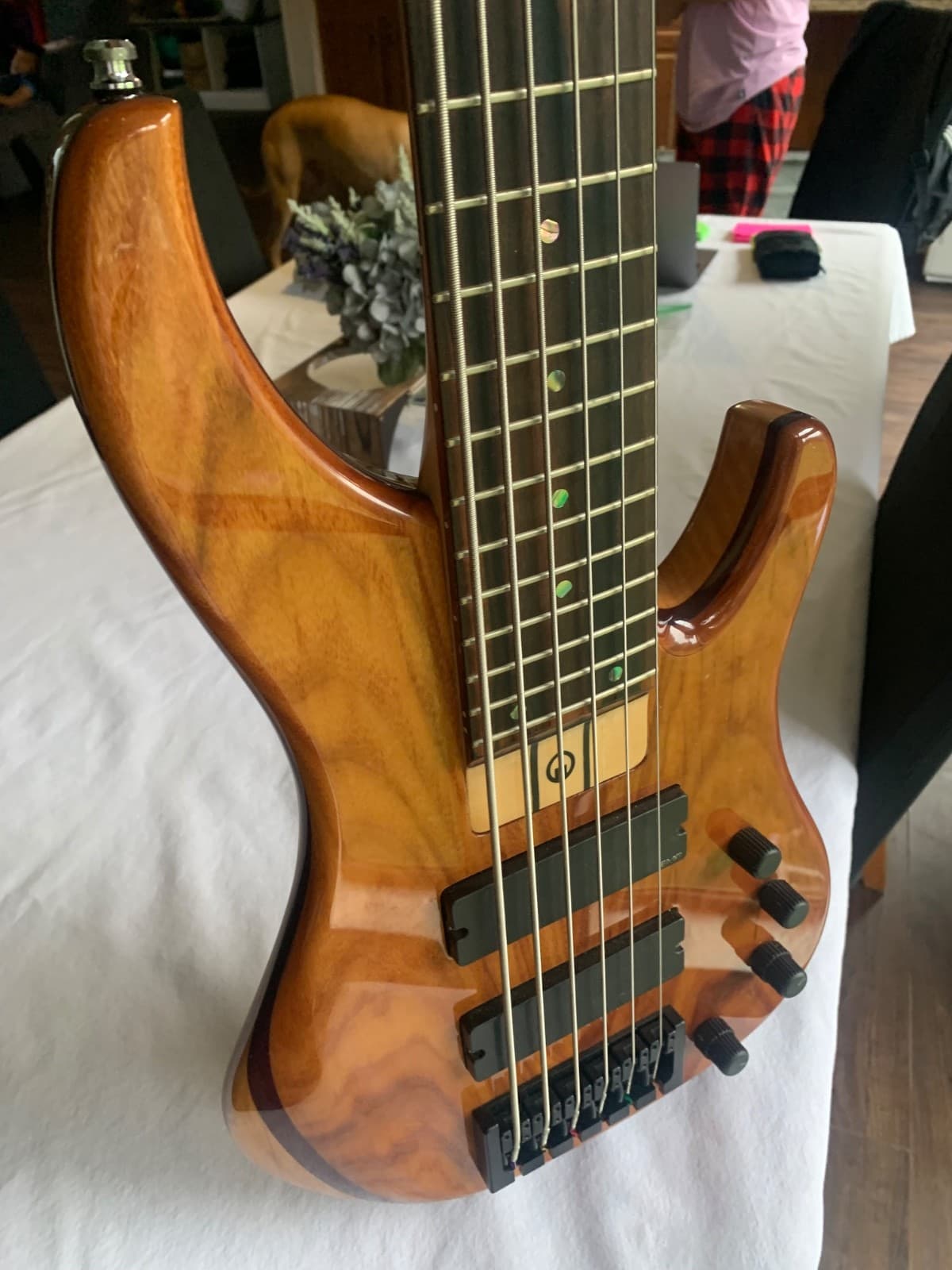 G Gould 6 String Active Bass Guitar
