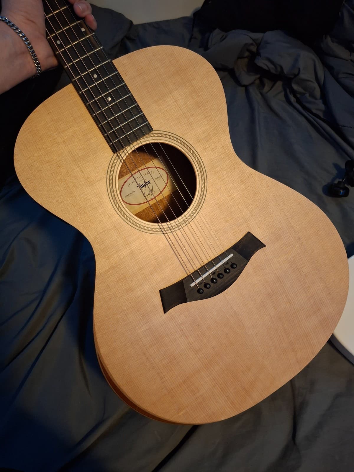 Taylor Academy 12e Grand Concert Acoustic-Electric Guitar.