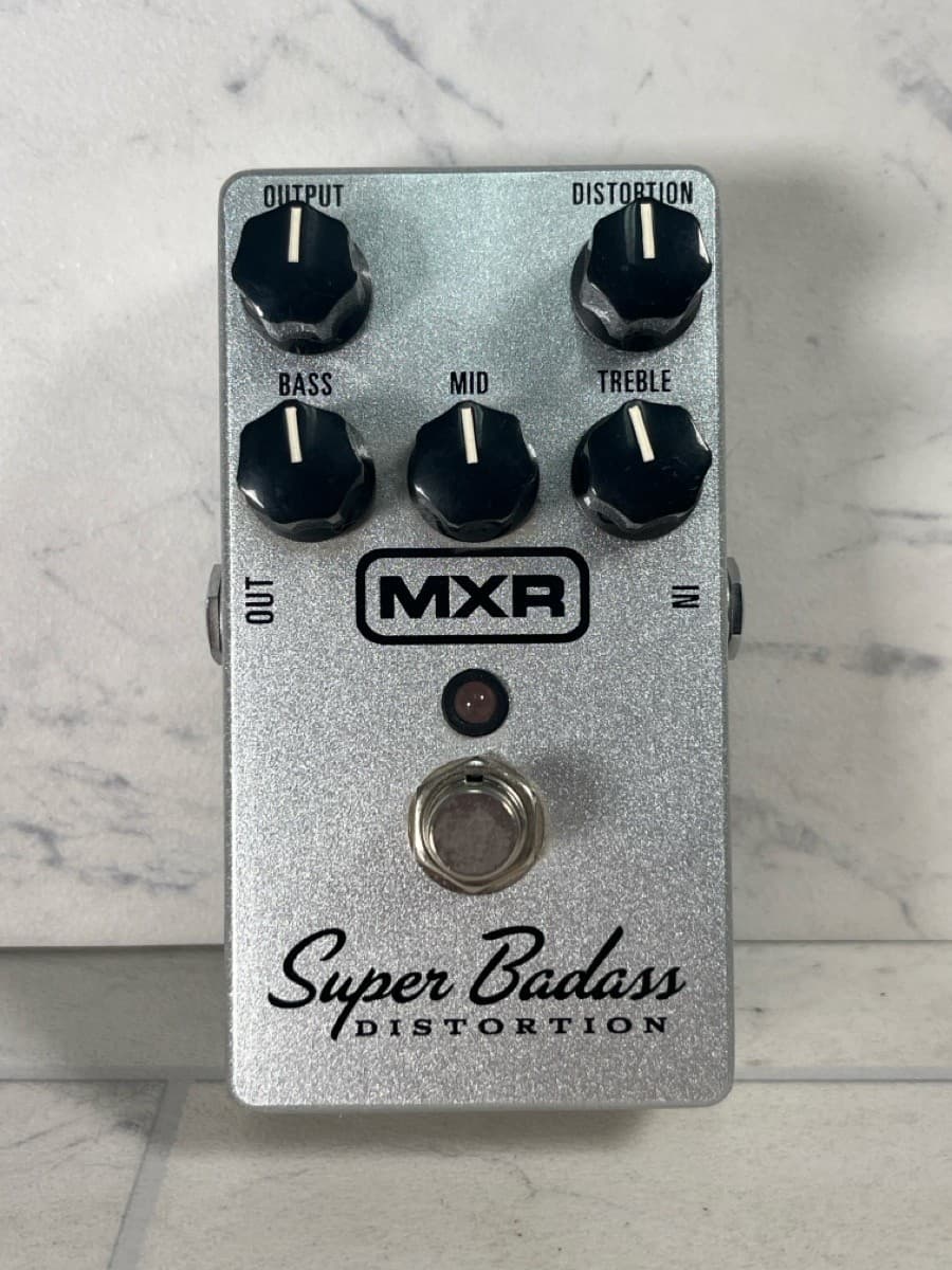 MXR Super Badass Distortion Guitar Effects Pedal (A1G012334)