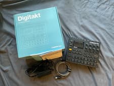 Elektron Digitakt 1 Digital Tabletop Sampler USB MIDI Delay/Reverb Black