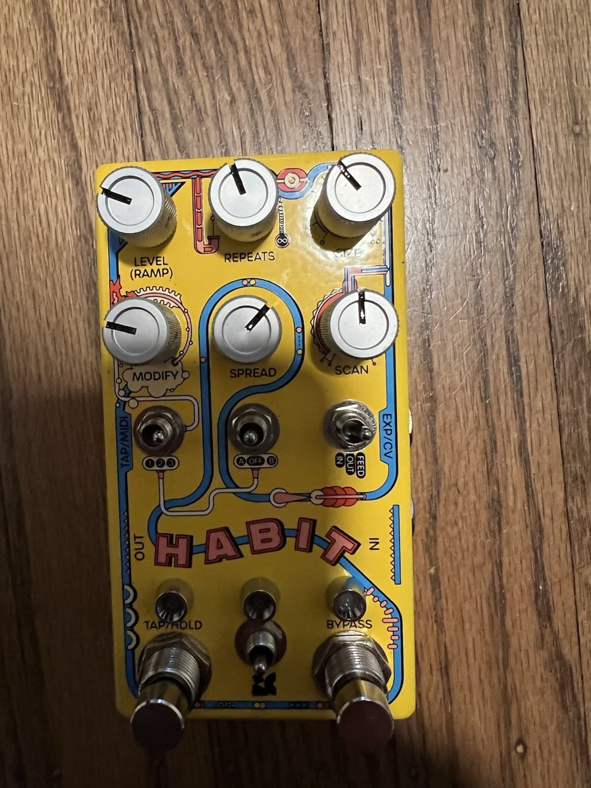 Chase Bliss Audio Habit Digital Echo Delay Pedal for Electric Guitar