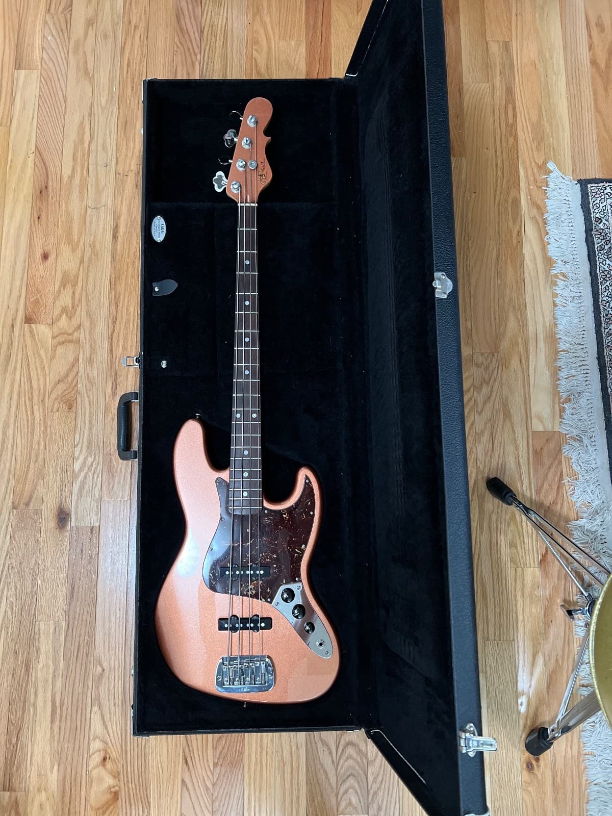 G&L JB Jazz Bass USA 2009 – Spanish Copper, Matching Headstock by Leo Fender