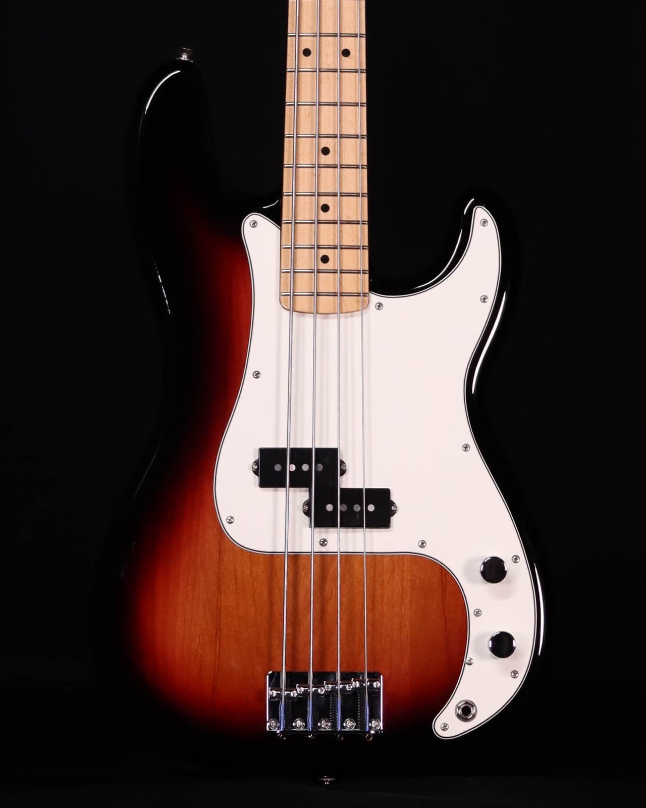 Fender Player Precision Bass, 3 - Color Sunburst, w/Gig Bag, 2022 - USED