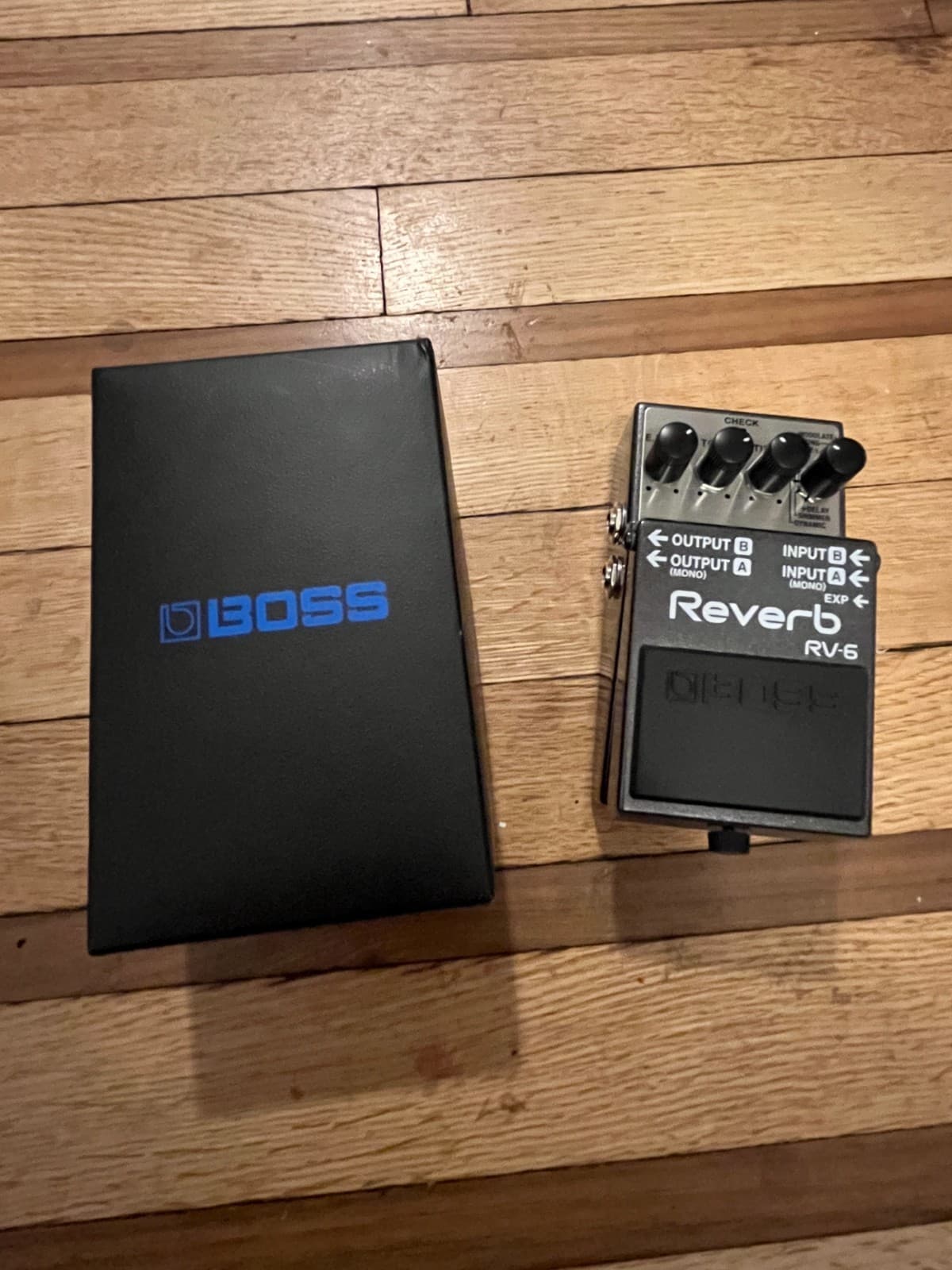 Boss RV-6 Reverb Guitar Effects Pedal