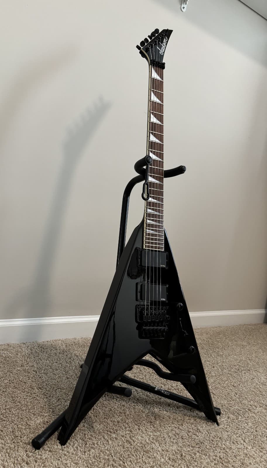 JACKSON KING V KVXMG FR Floyd Rose EMG HUMBUCKER SET 81 & 85 Guitar