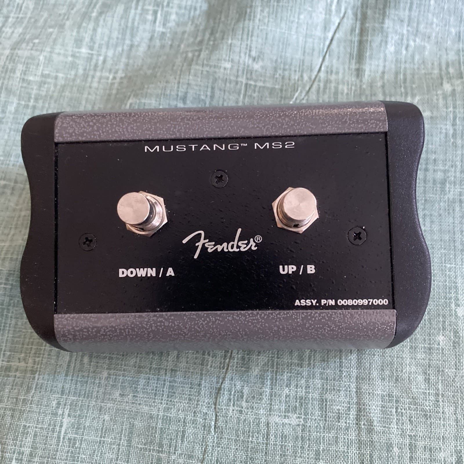 Fender Mustang Guitar Amp MS2 Foot Switch Pedal Only Used Free Shipping