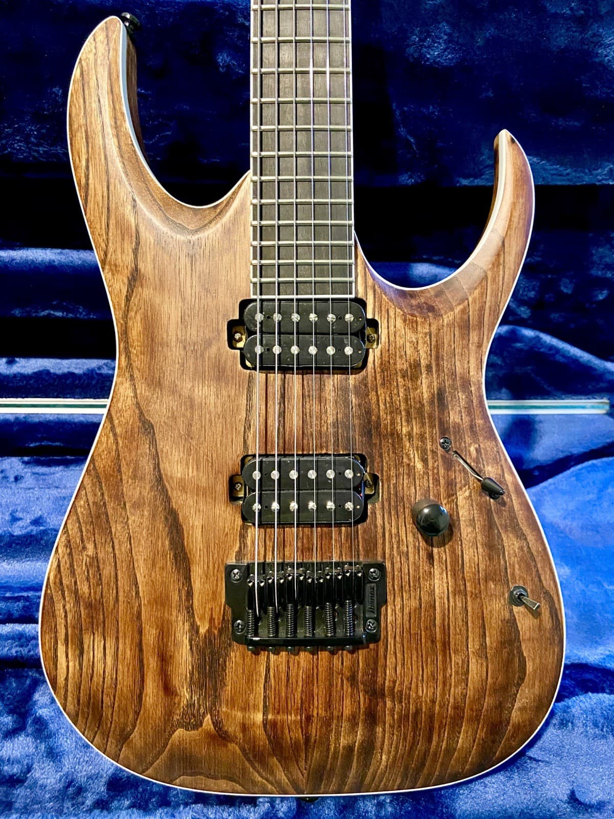 Ibanez RGAIX6U Iron Label Antique Ash Electric Guitar