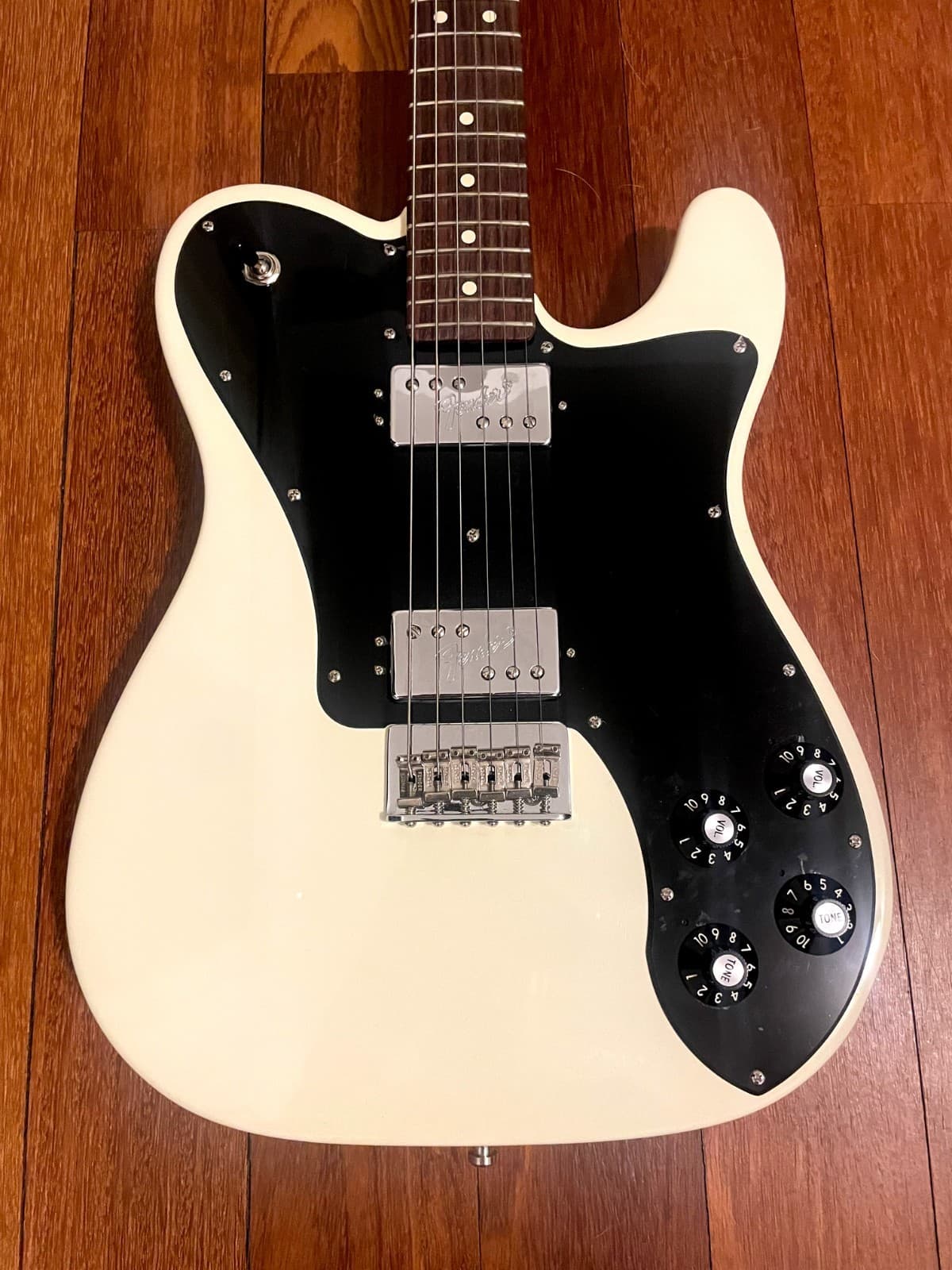 FENDER TELECASTER — MOD SHOP — OLYMPIC WHITE