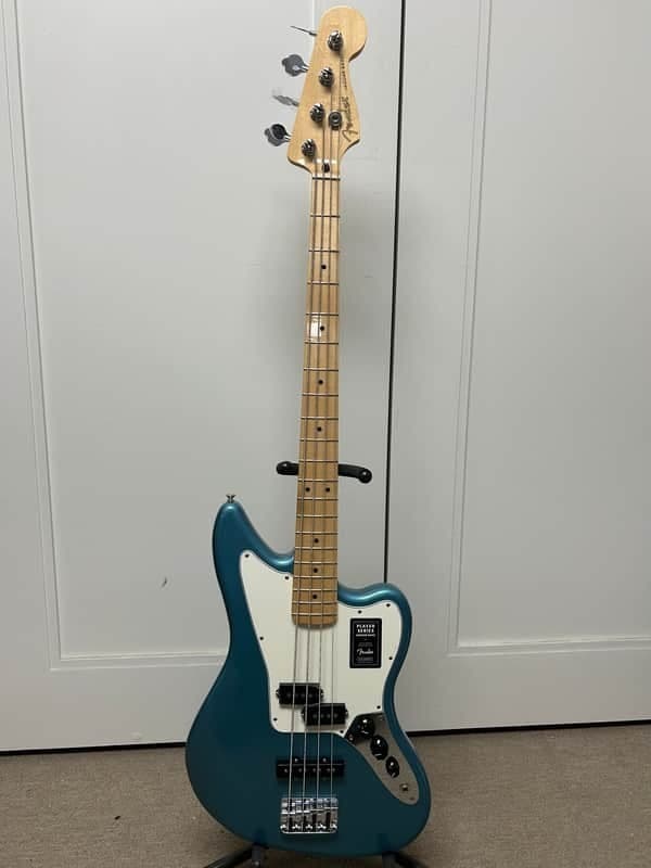 Fender Player Jaguar Bass with Maple Fretboard - Tidepool