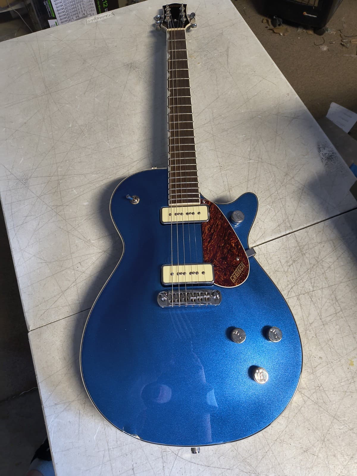 Gretsch Guitars G5210-P90 Electromatic Jet Two p90 Single-Cut, damaged
