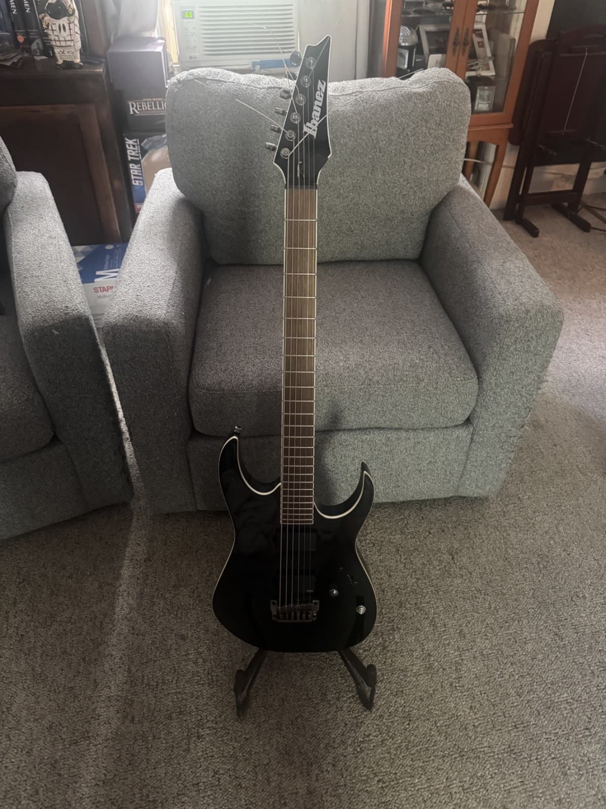 Ibanez RGIB6 Iron Label Baritone Guitar - 28" Scale - EMG Pickups