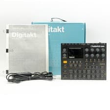 Elektron Digitakt Digital Drum Machine Sampler 8-Track MIDI Sequencer w/ Box PSU
