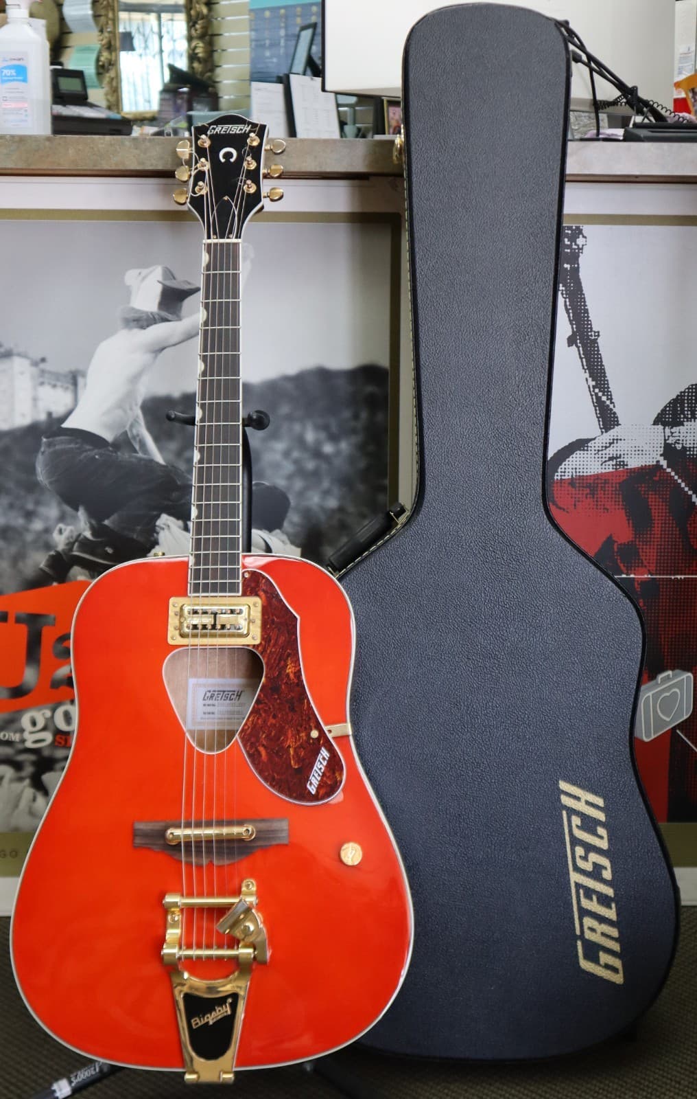 Gretsch G5034TFT Rancher Dreadnought Acoustic Savannah Sunset (LOCAL PICK UP)