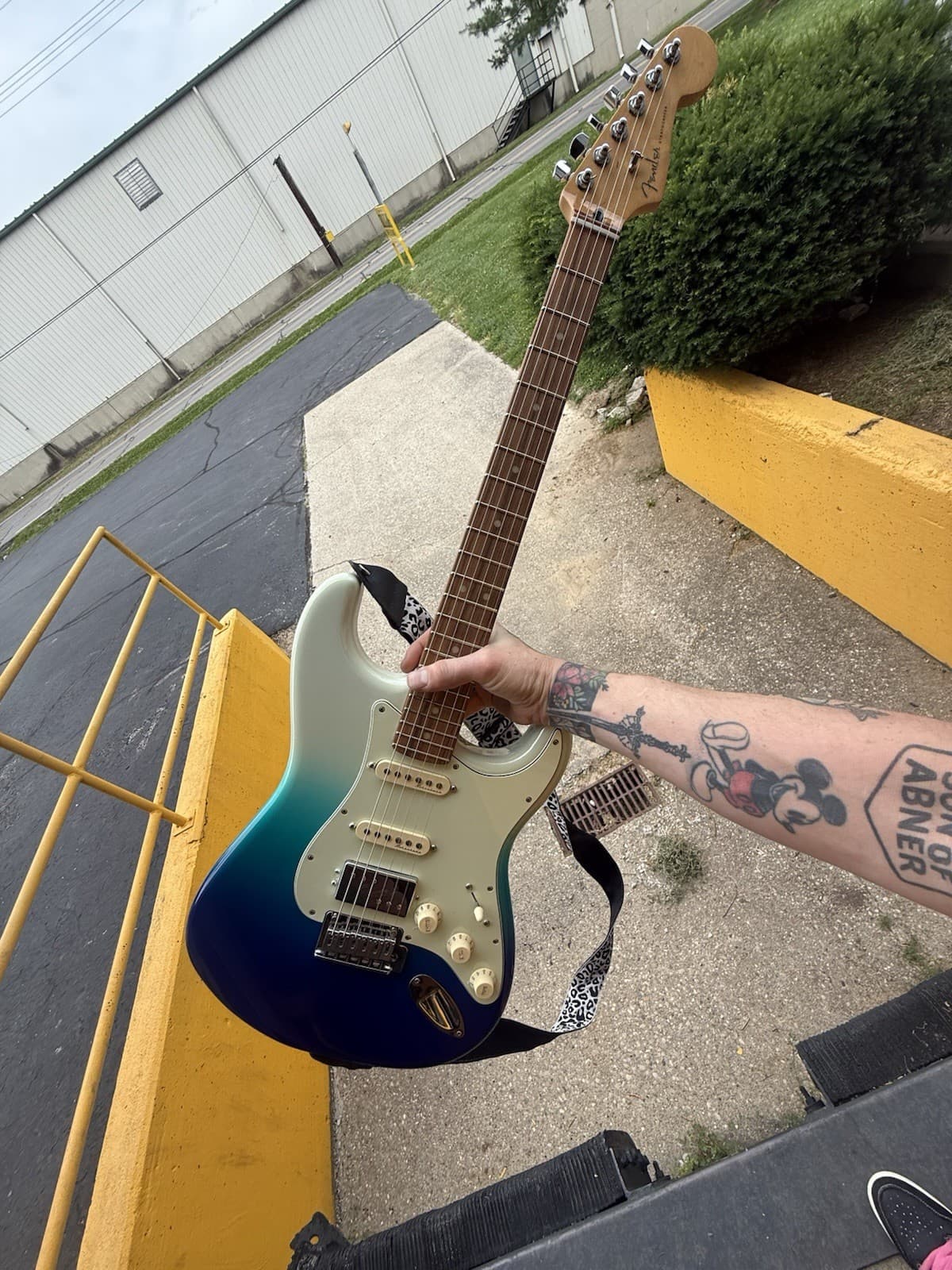 Fender Player Plus Stratocaster Electric Guitar - Belair Blue Barely Played