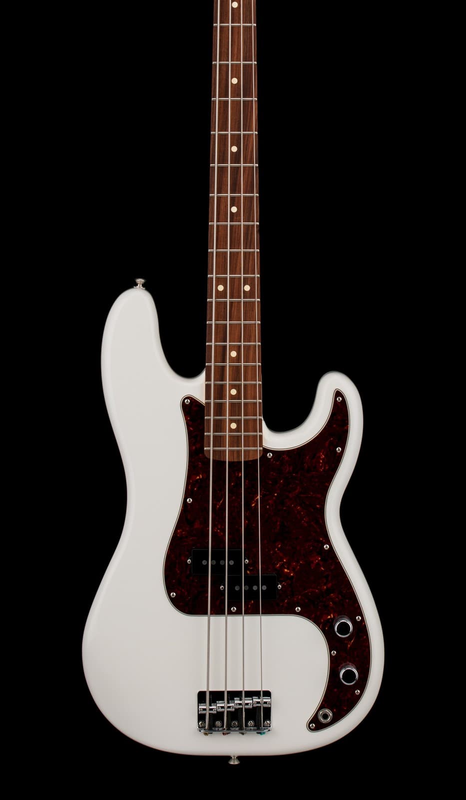 Fender Player Precision Bass (2020) - Polar White #12453 with Gig Bag