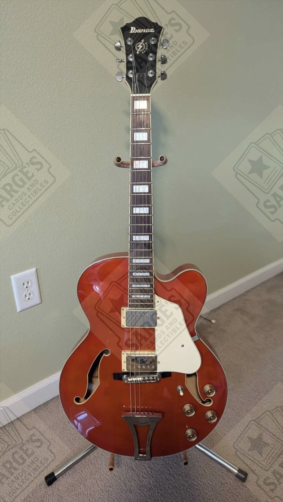 Ibanez Artcore AF75 Hollow Body Electric Guitar Orange