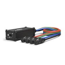 XLR 3 Feet Audio Snake 4 Channel 3 Pin Multi Network Breakout for Stage and R...