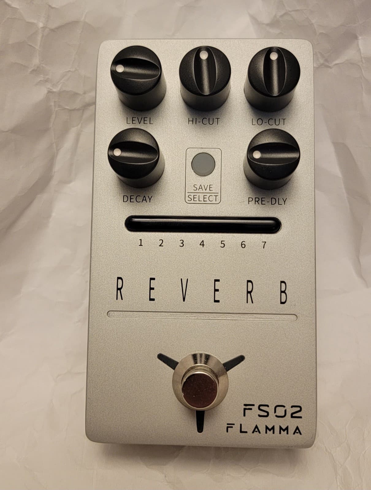VERSATILE Flamma FS02 Reverb Guitar Pedal!