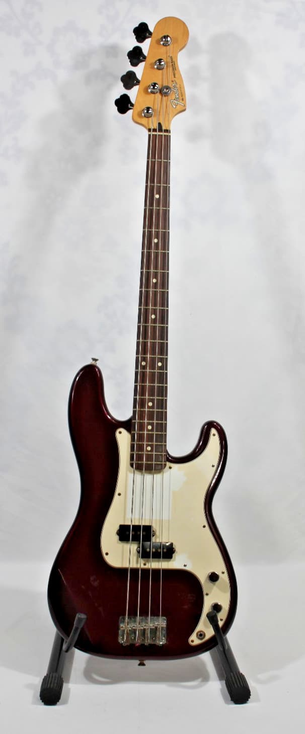 Fender Precision Bass P-BASS Mexican Mexico 2006 Maroon