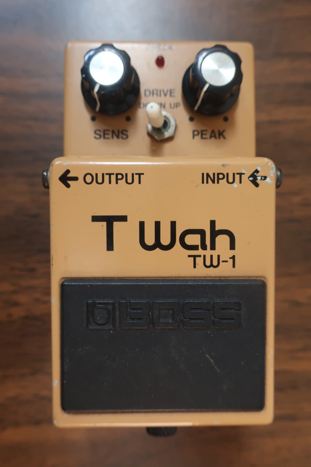 Vintage 1980s BOSS TW-1 T Wah Vintage Guitar Effects Pedal MIJ