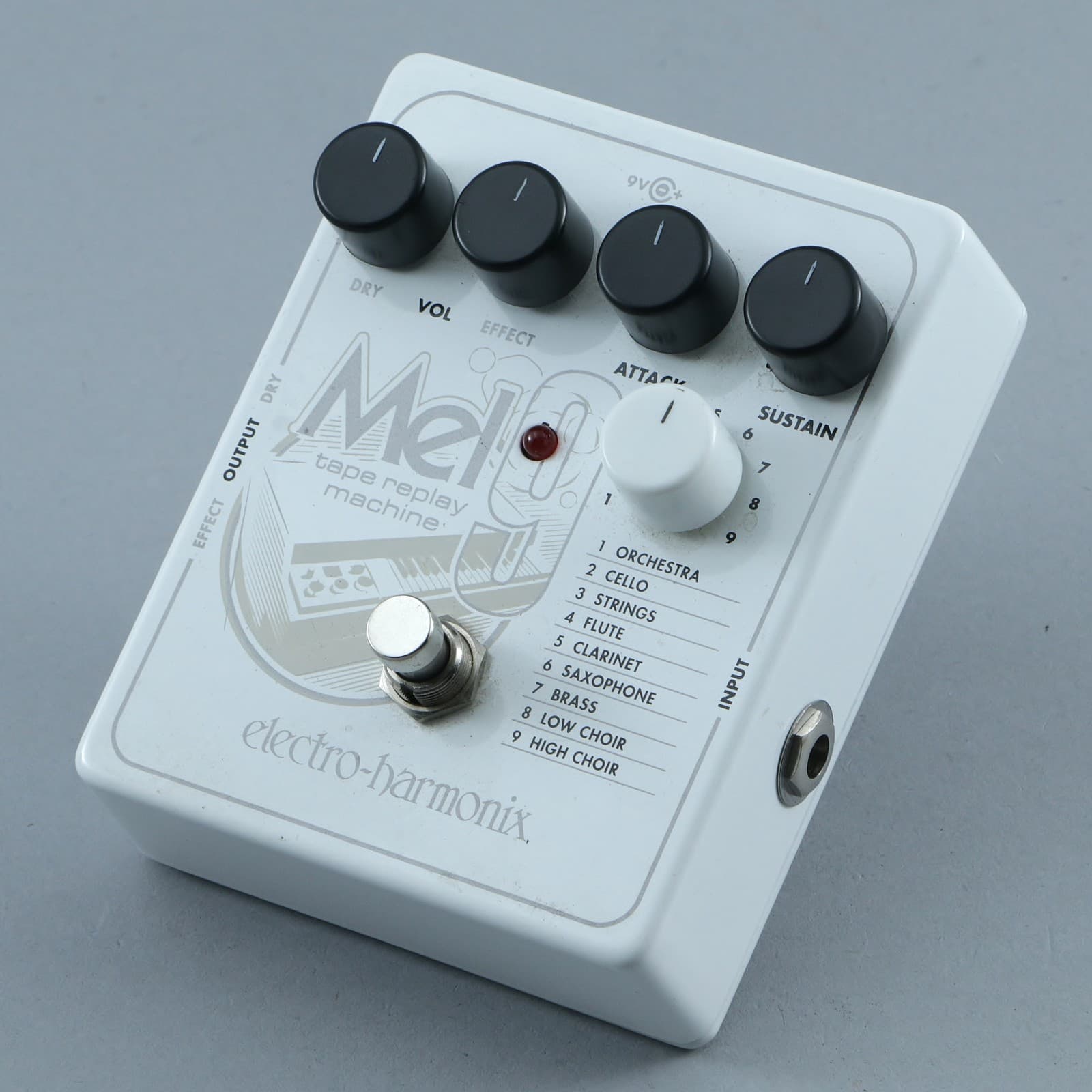 Electro-Harmonix Mel9 Tape Replay Machine Guitar Effects Pedal P-30685