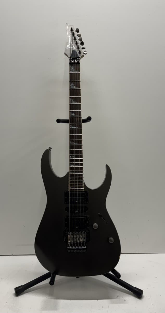 IBANEZ ELECTRIC GUITAR GREY PEWTER RG5EX1 **HAS CHIPS AND SCRACHES O (P18027384)