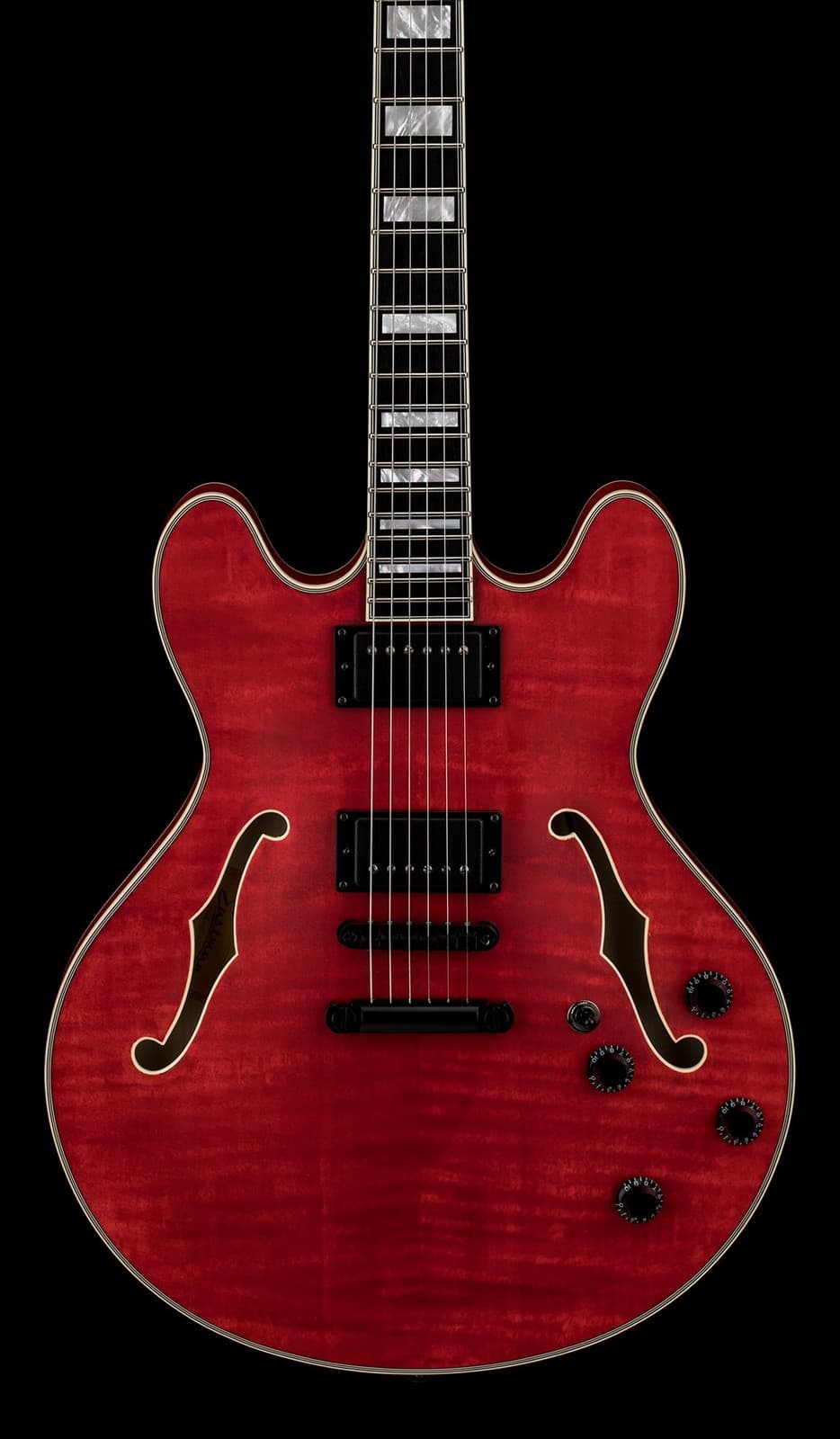 Eastman T486-ED El Diablo Thinline Prototype #PROTOTYPE with Original Hard Case
