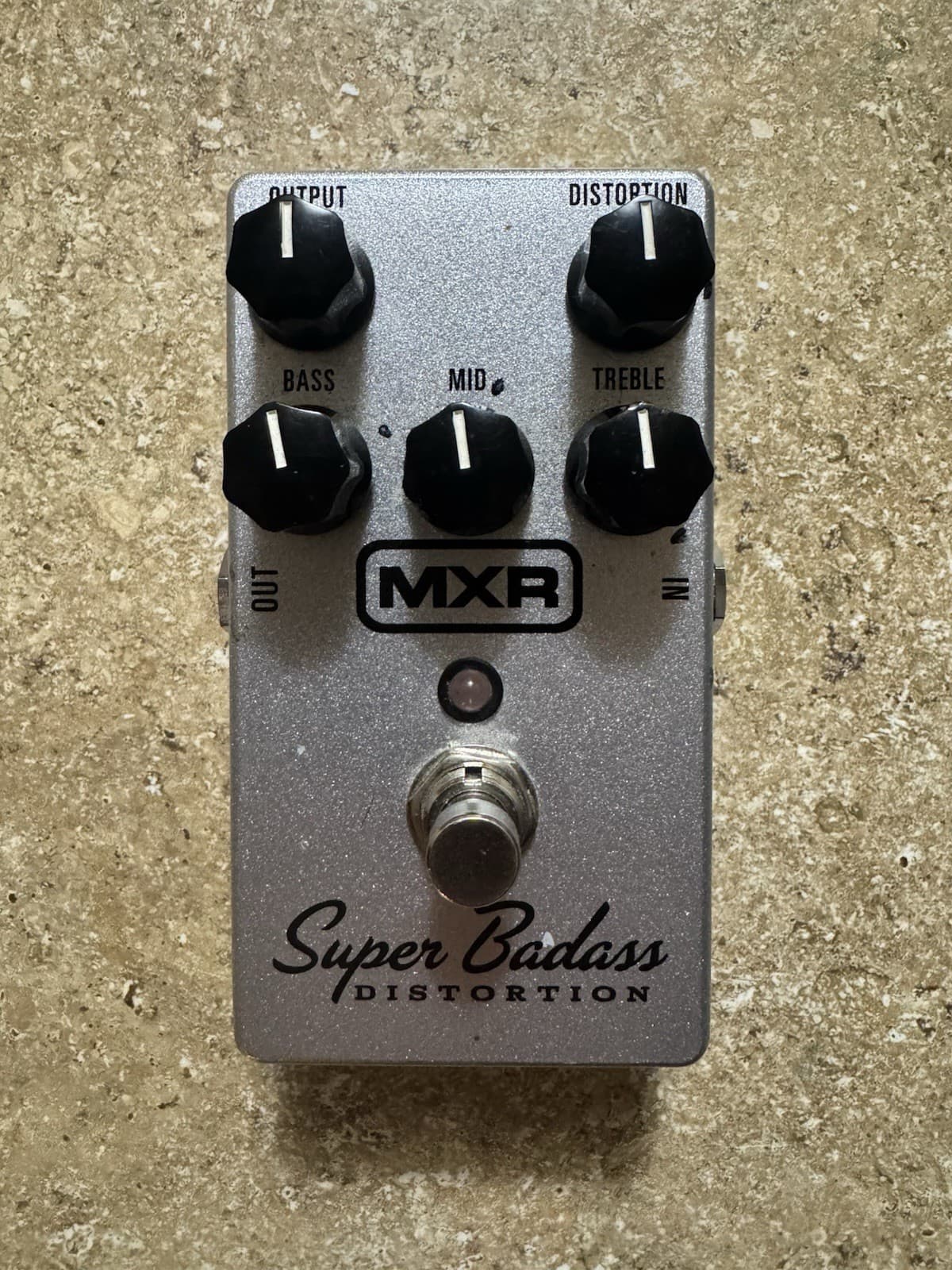 MXR Super Badass Distortion Tested Working Guitar Distortion Pedal M75