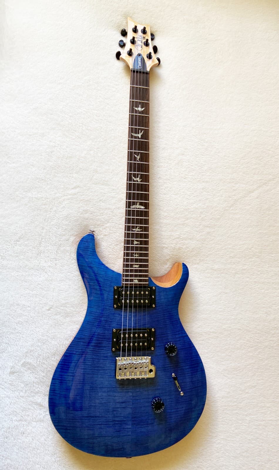 PRS SE Custom 24 Paul Reed Smith Electric Guitar Blue