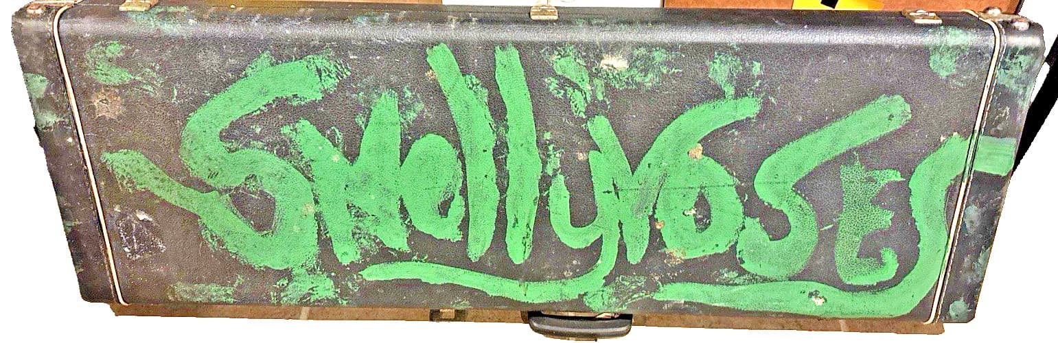 Vintage Smelly Roses Band Guitar Case Punk Graffiti Road Case Canada Made