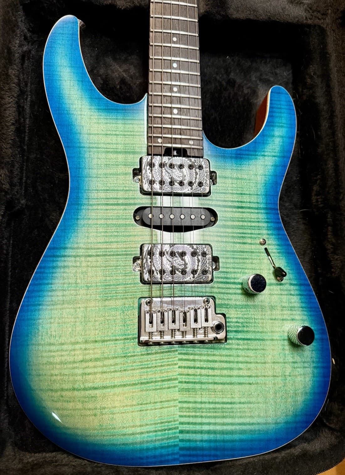 Charvel MJ DK24 HSH 2PT Electric Guitar Caribbean Burst