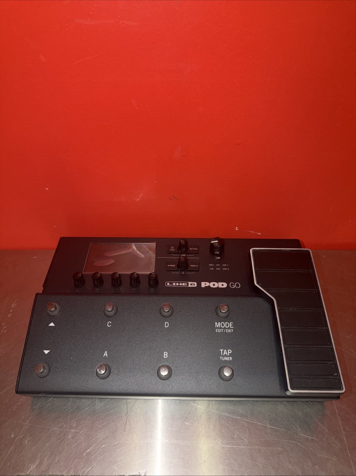 Line 6 POD Go Guitar Effects Tone Pedal Amp Simulator! Unit only! Free Shipping!