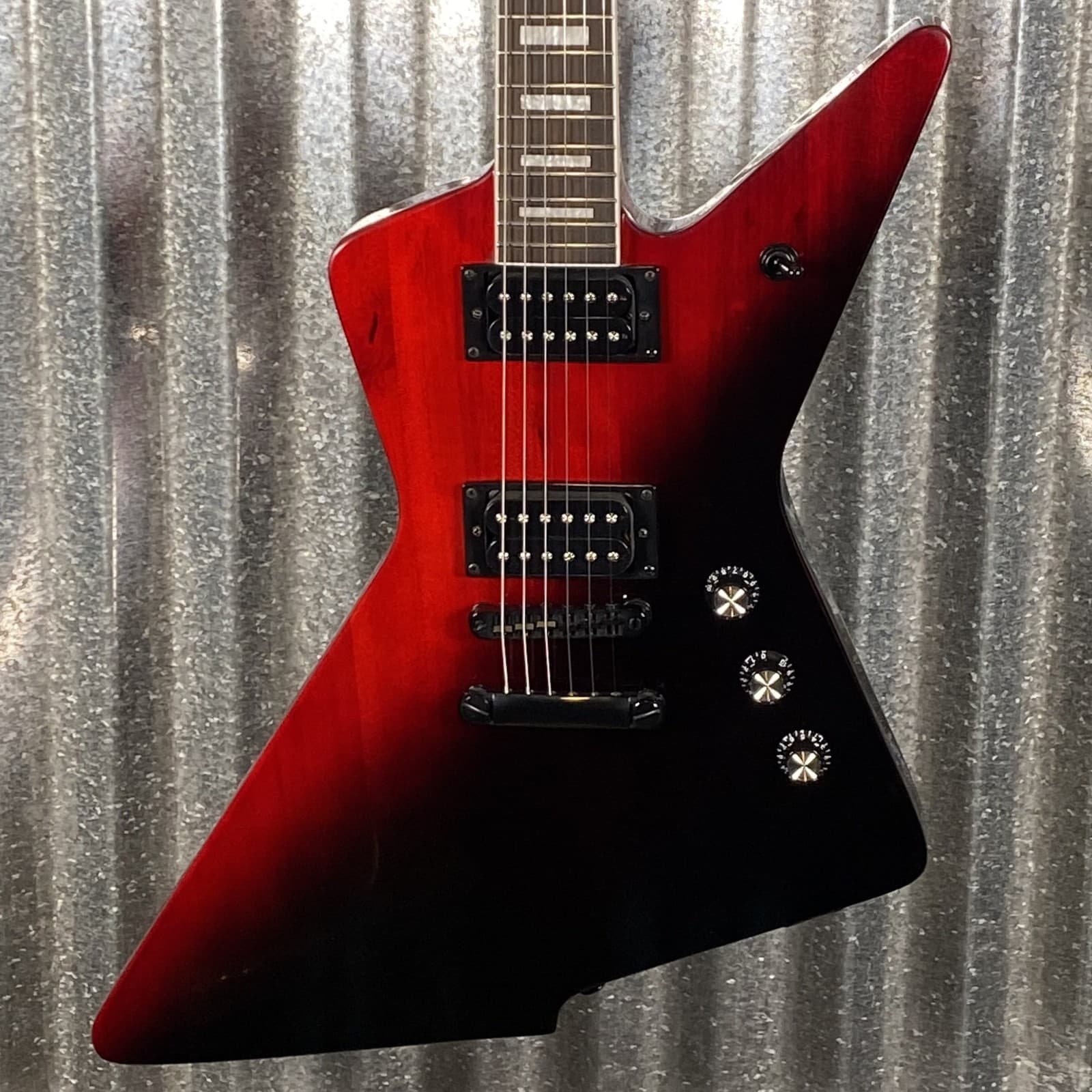 Westcreek Guitars Revenge Explorer Style Gradient Red #0026 Used