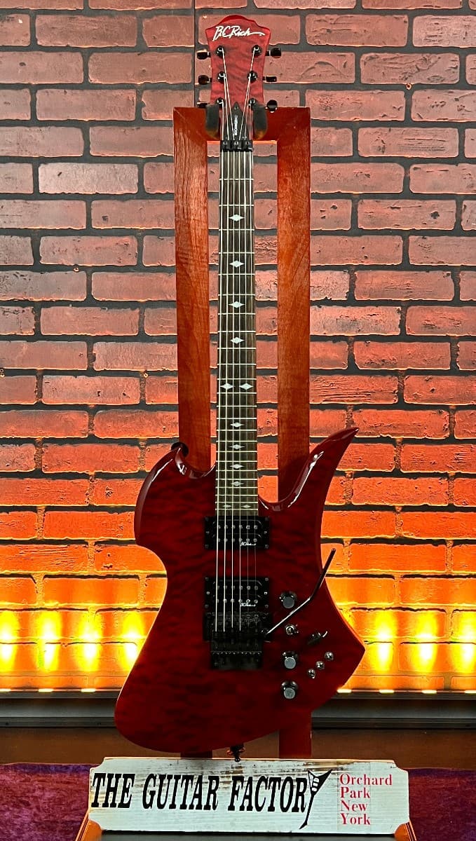 2008 B.C. Rich Mockingbird ST with Floyd Rose (FR) and Neck-Through (NT) Red ...
