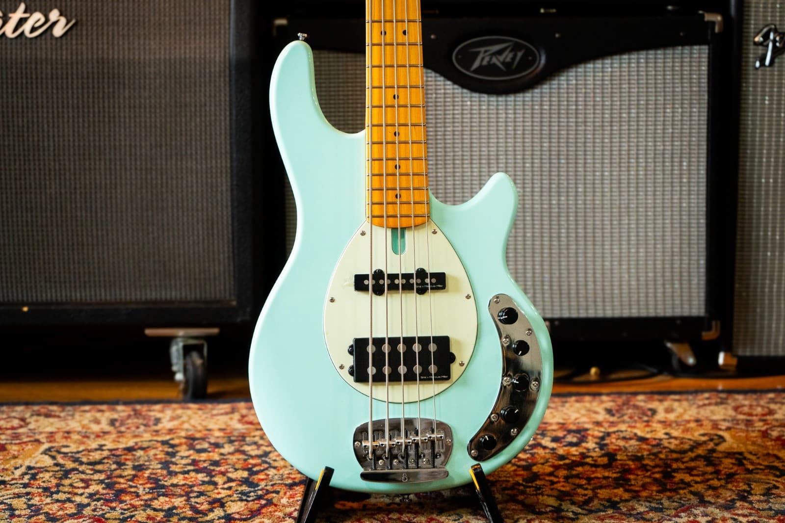 Sire Marcus Miller Z7 5 String Bass Mint Blue Excellent Condition