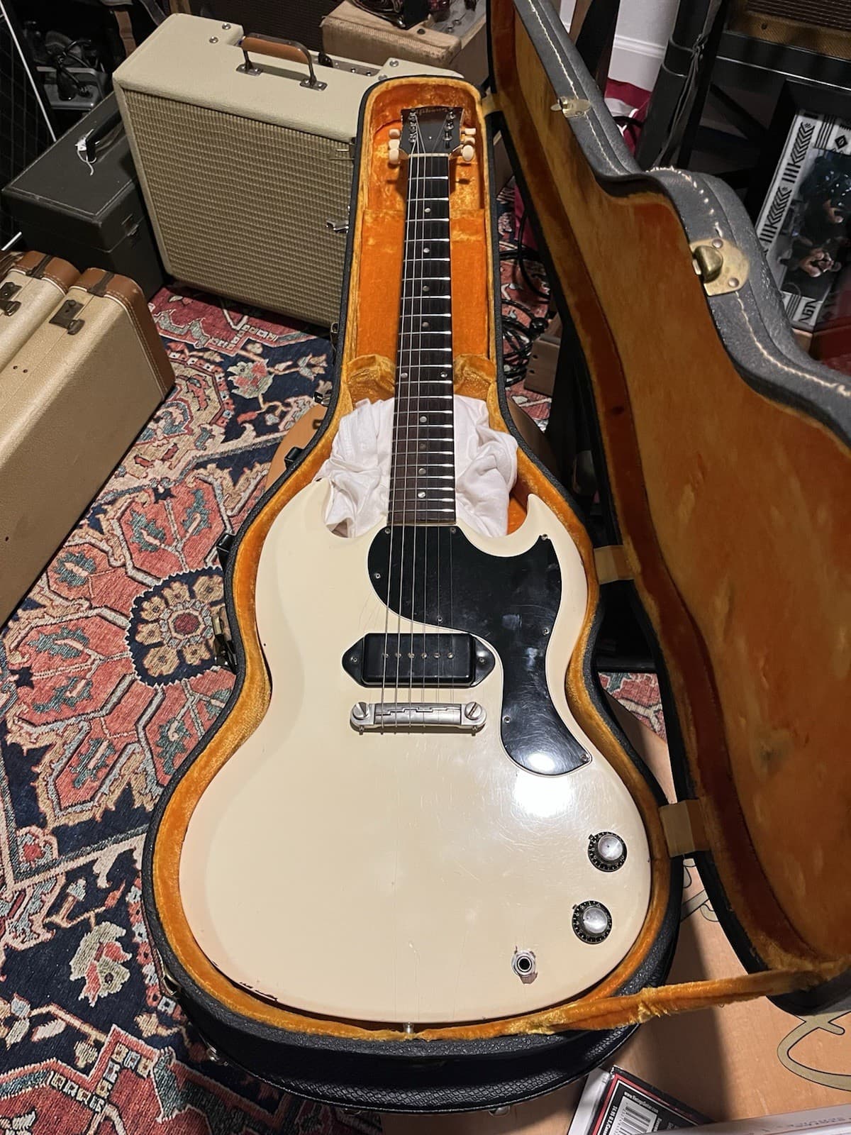 1964 Gibson SG Junior White