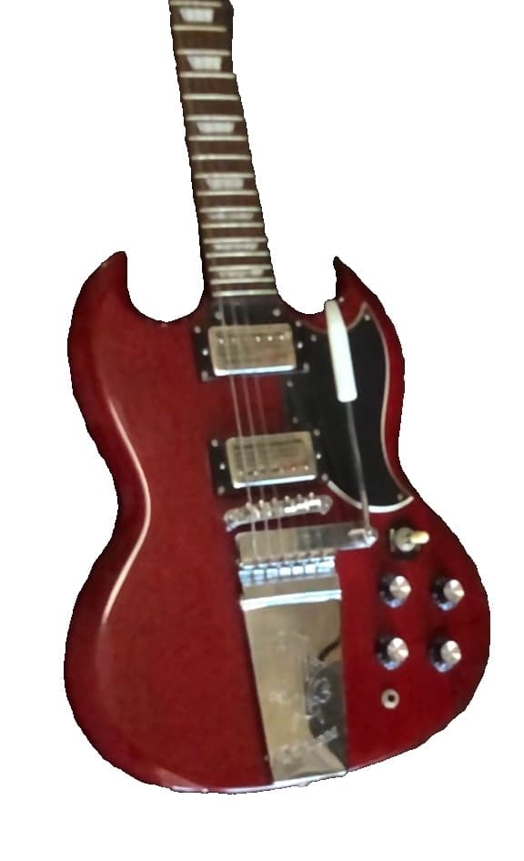 Epiphone SG STANDARD VIBROLA Cherry Solid Body Electric Guitar - USED - VG+ 2005