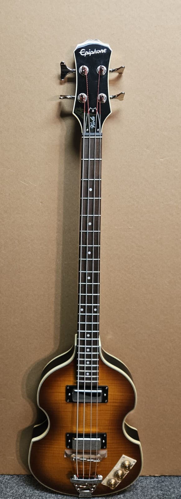Epiphone Viola Bass Flame Top Made In Korea BEAUTIFUL!