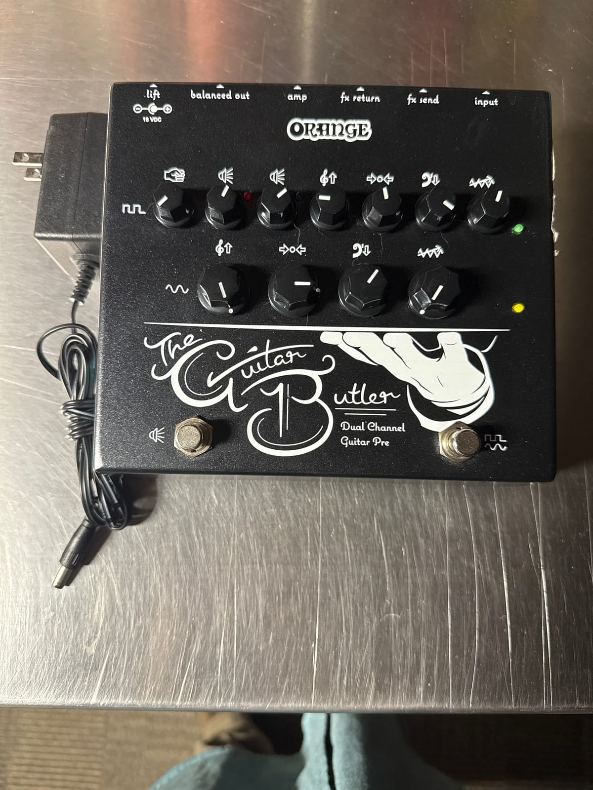 Orange Guitar Butler Dual Channel Pre amp