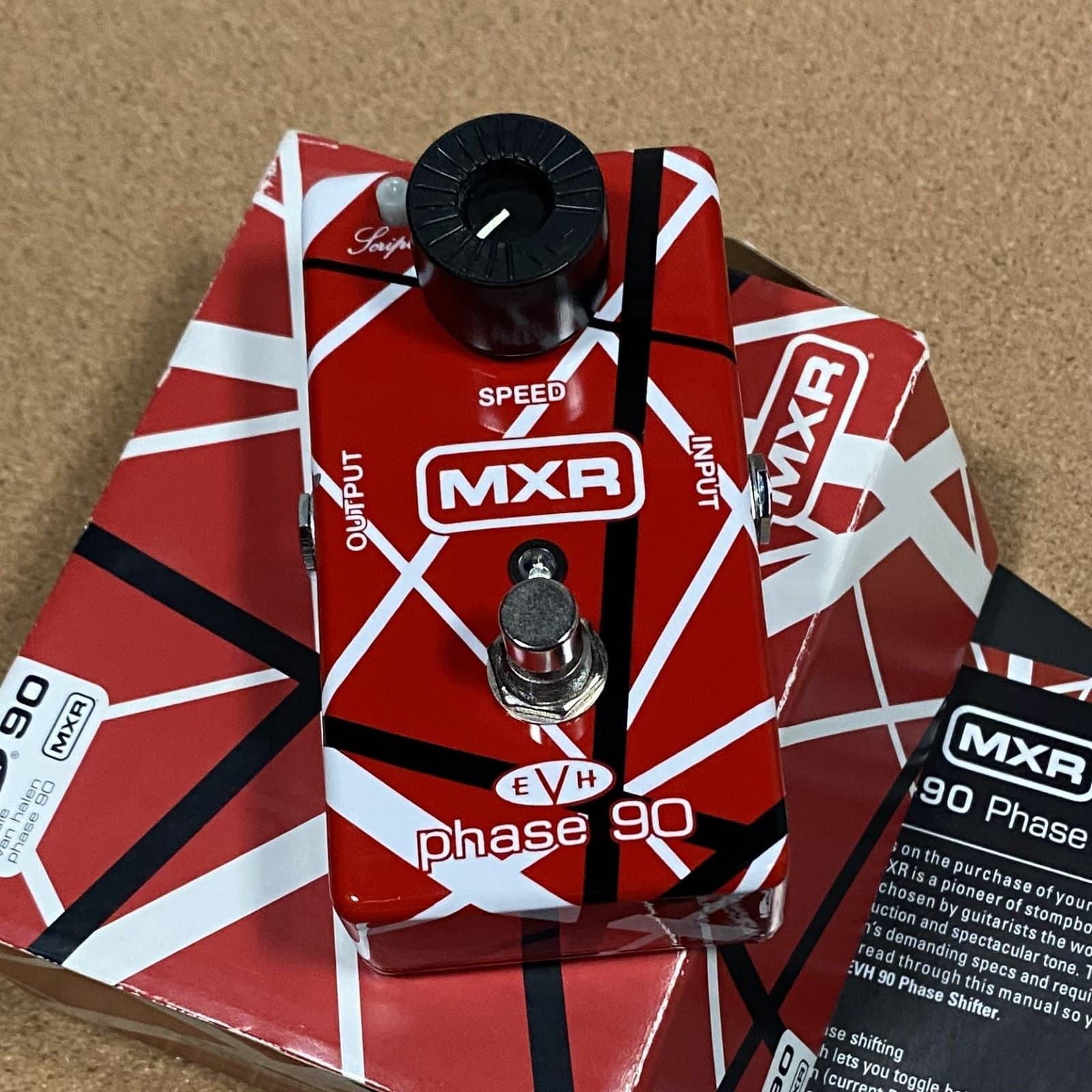 MXR EVH Phase 90 2015 Paint Scheme Phaser Guitar Effects Pedal Dunlop Original