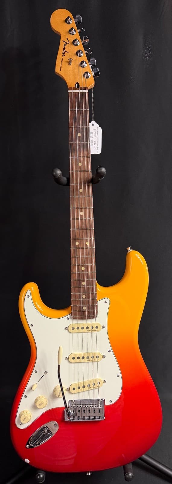 Fender Player Plus Stratocaster Left-Handed Electric Guitar Tequila Sunrise
