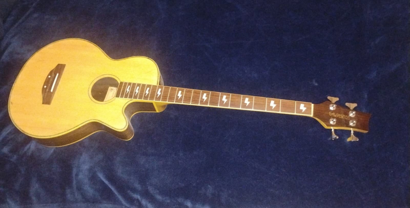 Galveston Acoustic Electric Long Scale Bass Guitar