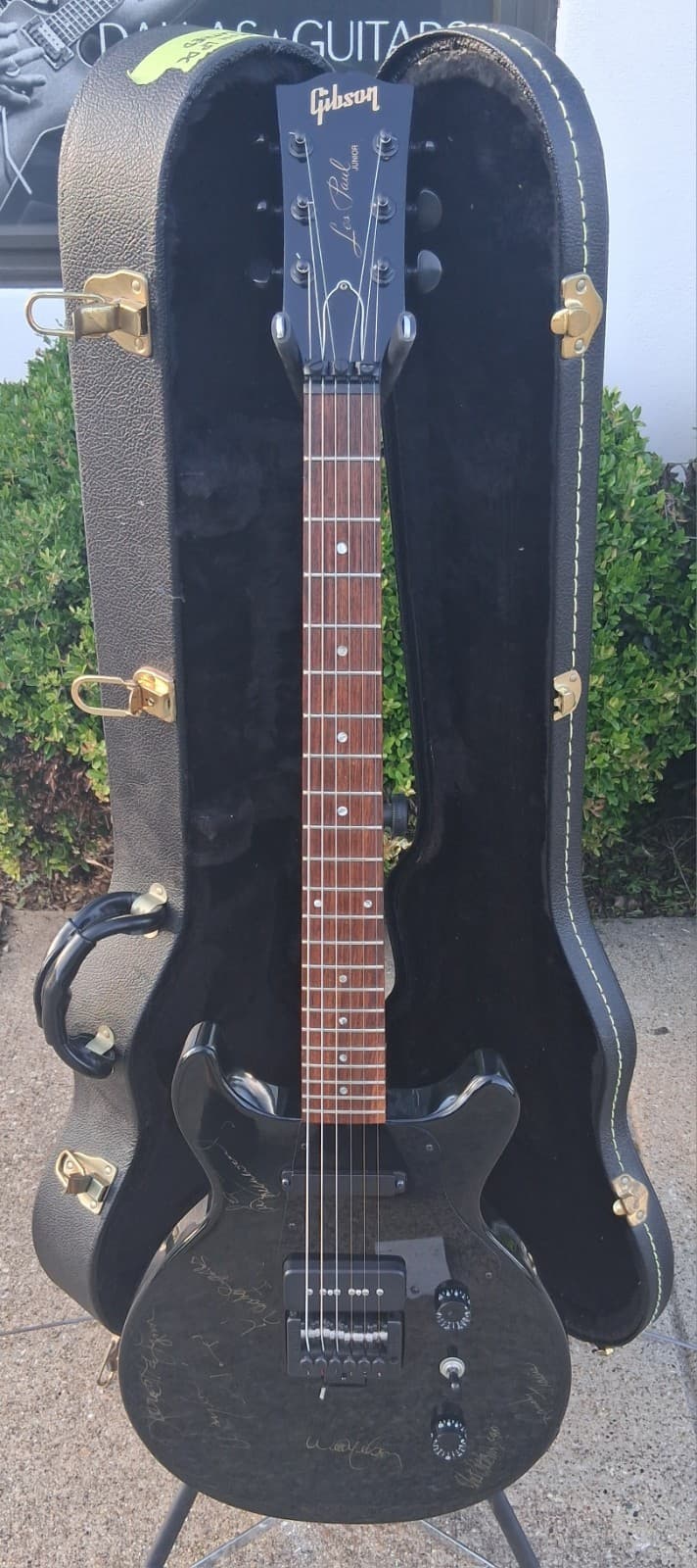 1988 Gibson Les Paul DC Double Cut Sighed By