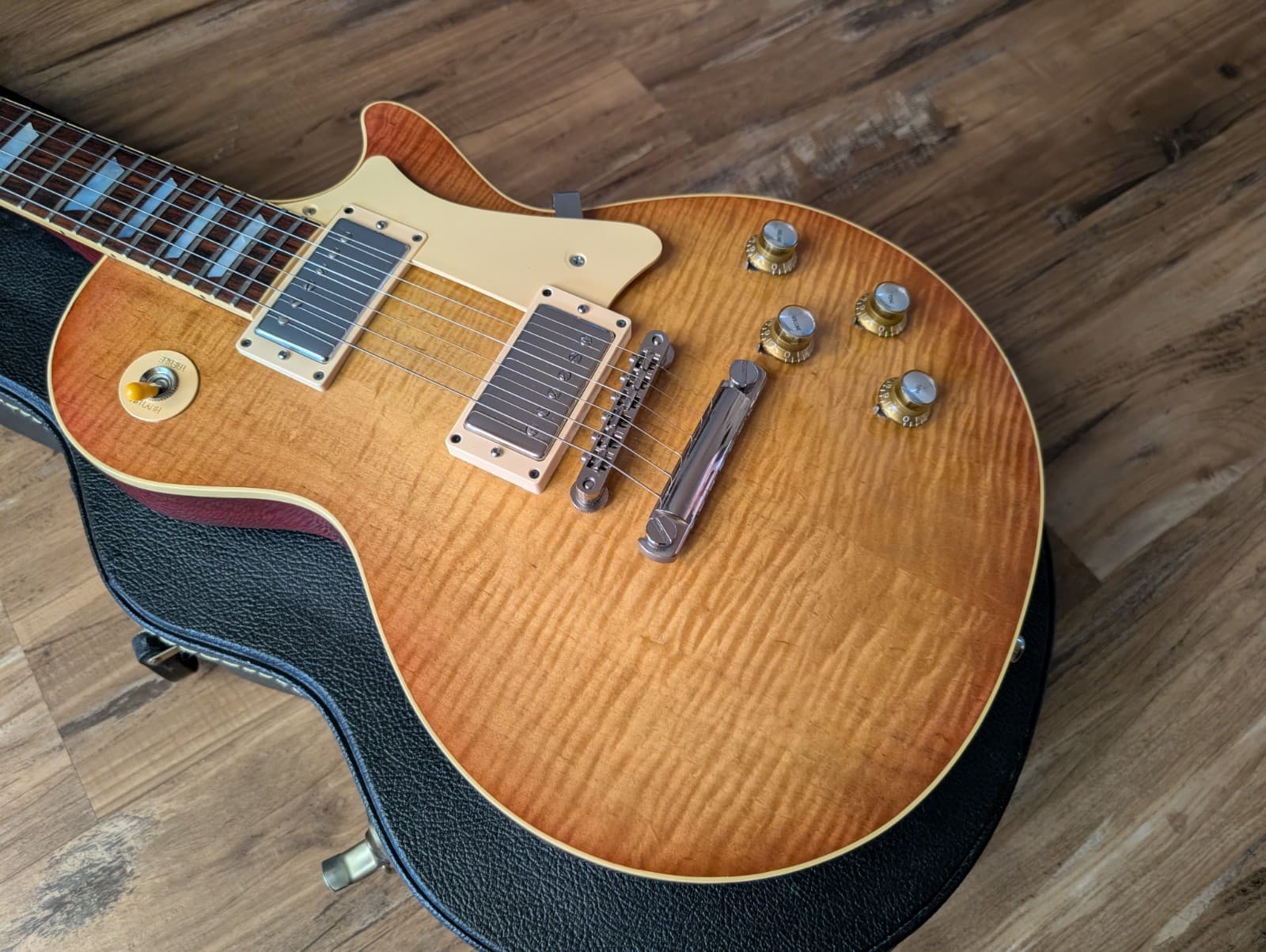 Heritage H-150CM Electric Guitar 2006 Classic Vintage SB Flame Top HS Repair